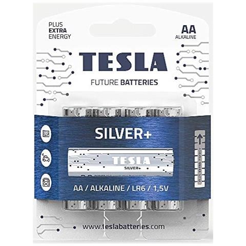 Argento Batteria Alcalina Aa (lr06a Matitablister) 4 Pezzi - Foto 1