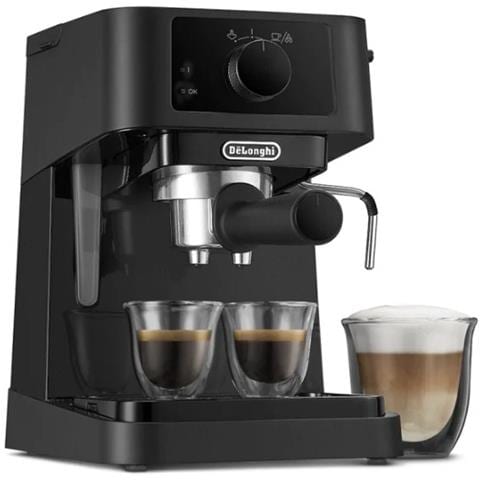 Macchina da Caffè Espresso alla Pompa Stilosa Potenza 1100 Watt Colore Nero - Foto 2