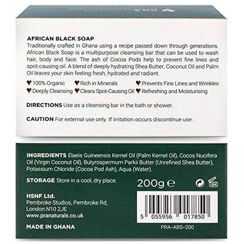 100 Biologico Crudo Africano Sapone Nero 200g Eticamente E Artigianali In Ghana Per Tutti I Tipi Di Pelle Detossinante E Anti-aging Tutto Il Trattamento Naturale Puro Vegan Lordo - Foto 2