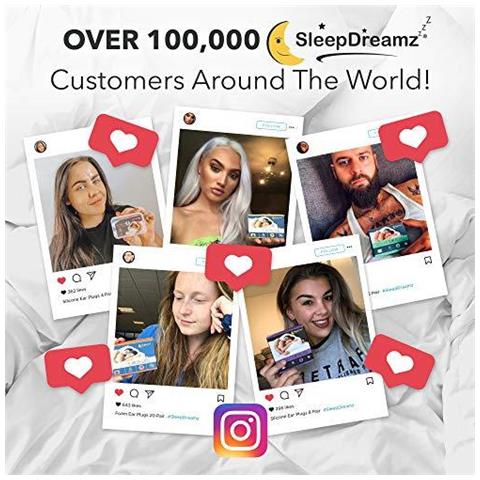 Spine Sleepdreamz Silicone Ear Per Dormire - Coppie X10 Di Annullamento Di Rumore Tappi Per Le Orecchie - Offerta Russare Soccorso E Protezione Da Altri Rumori Forti Con Questi Tappi Per Le Orecchie Per Sleep - Foto 2