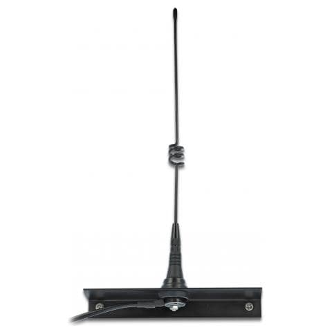 LPWAN 868 MHz Antenna con SMA maschio 4,5 dBi omnidirezionale fissata con cavo di collegamento RG-58 C /U 2,5 m all'esterno nero - Foto 1
