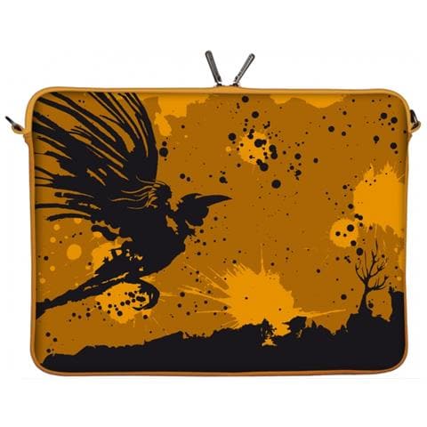 Custodia per Notebook in Neoprene fino a 17.3" Colore Arancione - Foto 1