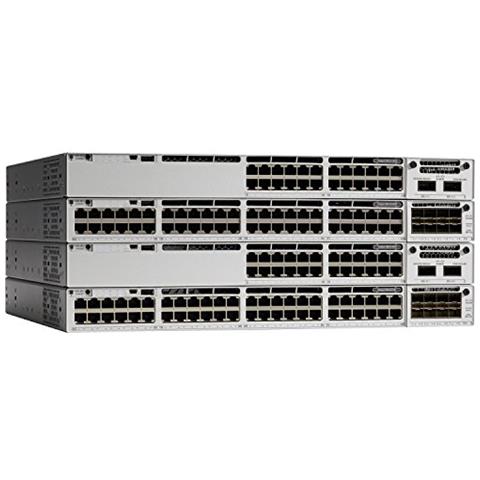 Cisco Catalyst C9300-48UXM-E switch di rete Gestito L2/L3 10G Ethernet (100/1000/10000) Supporto Power over Ethernet (PoE) 1U Grigio - Foto 1