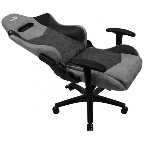DUKE AeroSuede Sedia per gaming universale Nero, Grigio - Foto 1
