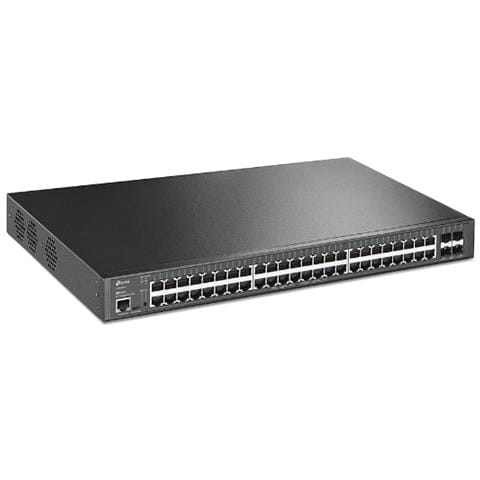 Switch TL-SG3452XP 48 Porte Ethernet PoE 10 / 100 / 1000 Mbps RJ45 con 4 Porte SFP+ Managed - Foto 2