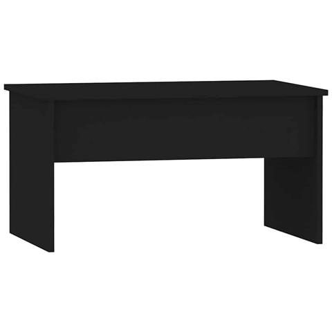 Tavolino Da Salotto Bianco 80x55,5x41,5 Cm In Legno Multistrato - Foto 8