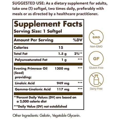 , Olio Di Enotera, 1300 Mg, 60 Capsule Molli - Foto 3
