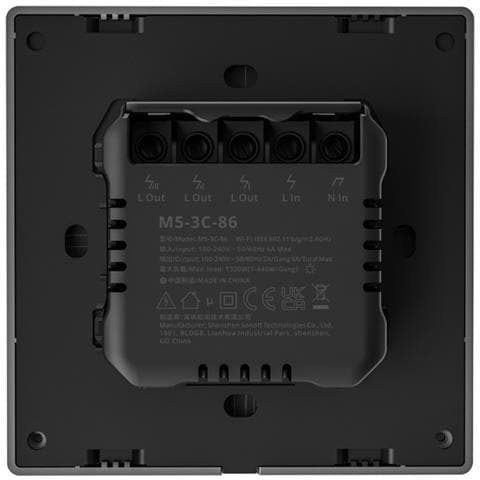 Interruttore A Parete A 3 Pulsanti Con Connessione Wi-fi - - Foto 6