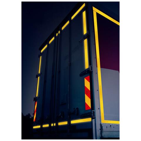 Value, Nastro Segnaletico Di Sicurezza Per Superfici Rigide - 50 M - Giallo - Foto 3