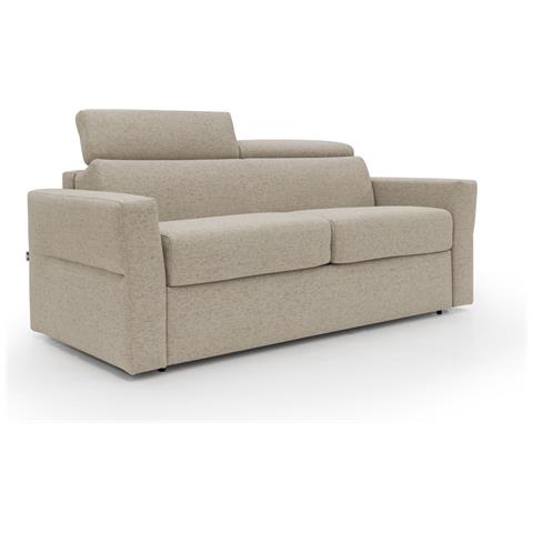 Avalon Divano Letto Alto 18 Cm. Smacchiabile T03 Beige - Foto 1