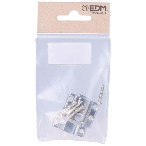 Scrocco Della Porta Barretta Per Capelli Nichelato Argentato Acciaio 25 Mm - Foto 2