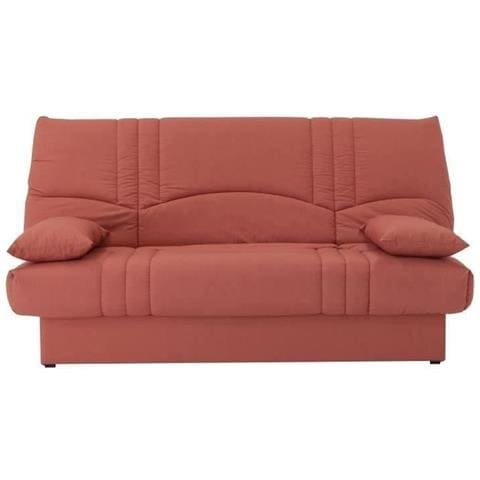 Divano Letto 3 Posti - Tessuto Terracotta - 190 X 92 Cm - Foto 1
