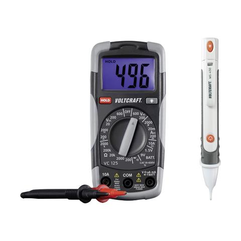 DT-TEST-KIT 150 Multimetro Portatile Digitale CAT III 600 V Display (Counts) : 2000 - Foto 1
