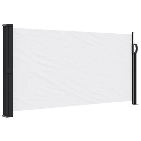 Tenda Da Sole Laterale Retrattile Bianco 100x500 Cm - Foto 2