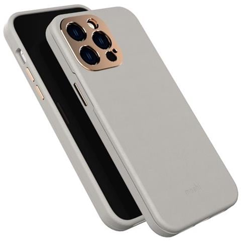 Cover Per Iphone 14 Pro Max Napa Magsafe, Grigio - Foto 4