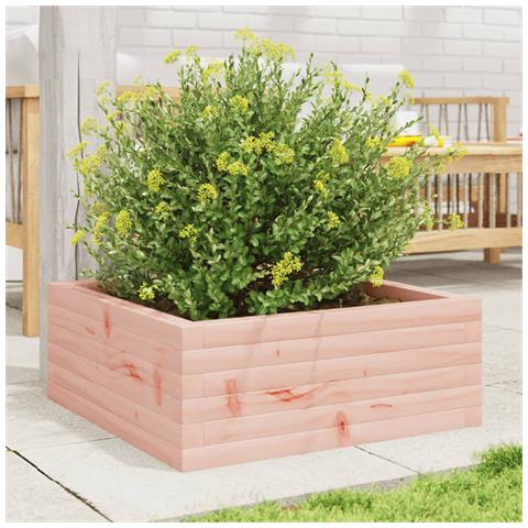 Fioriera da Giardino 60x60x23 cm in Legno Massello di Douglas - Foto 2