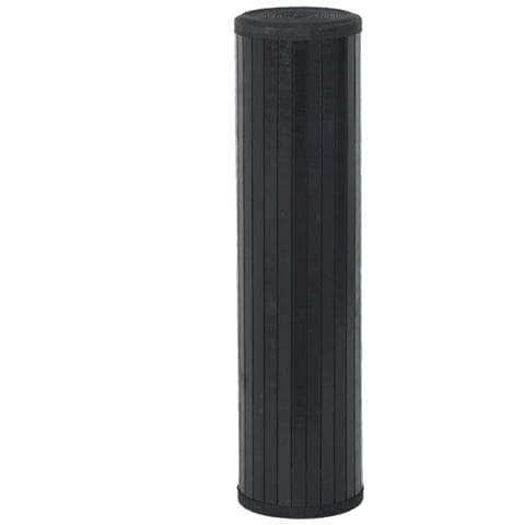 Tappeto Rettangolare Nero 70x1000 Cm In Bambù - Foto 3