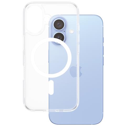 PG HardCase White MagS iPhone 16 6.1Inch custodia per cellulare Cover Trasparente - Foto 1