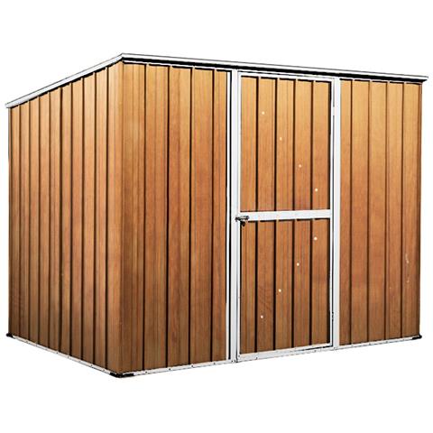 Casetta Attrezzi Box Garage In Acciaio Zincato 260x185cm X H1.92m - 85kg - 4,81 Mq - Legno - Foto 1