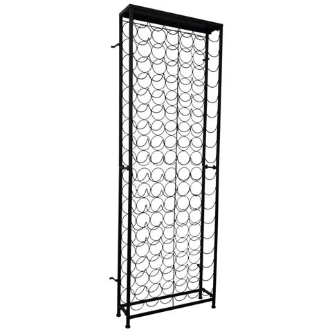 Lusso Casadino -  Cantinetta Per 108 Bottiglie Di Vino In Metallo - Foto 2