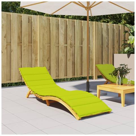 Cuscino Per Lettino Verde Intenso 200x70x3 Cm In Tessuto Oxford - Foto 8