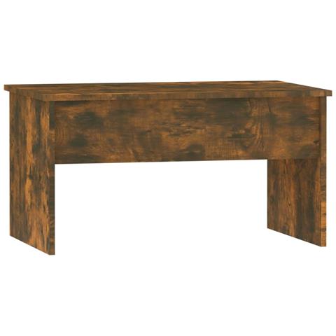 Lusso Casadino -  Tavolino Rovere Fumo 80x50,5x41,5 Cm In Legno Multistrato - Foto 2