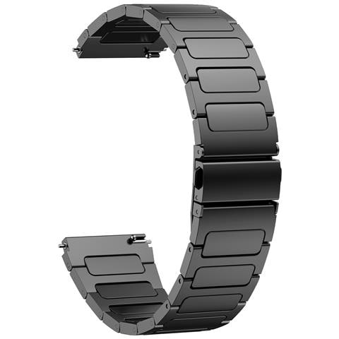 Cinturino Universale Per Orologio Grigio Titanio Da 22 Mm - Qualità Premium - Foto 1