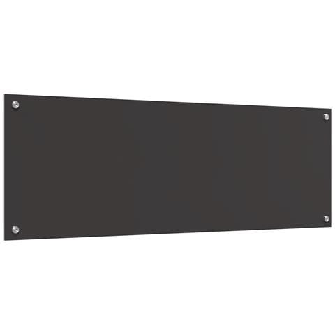 Schienale Cucina Grigio Scuro 120x40x0,6 cm in Vetro Temperato - - Foto 1