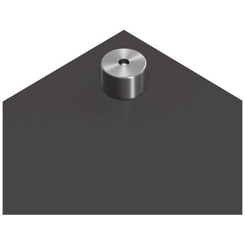 Schienale Cucina Grigio Scuro 120x40x0,6 cm in Vetro Temperato - - Foto 9