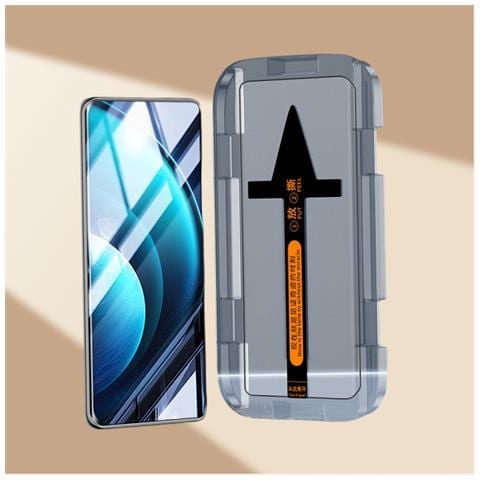 Vetro Temperato Curvo Con Applicatore Antipolvere Per Vivo X200 Pro - Foto 2