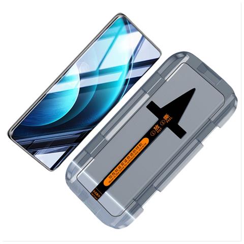 Vetro Temperato Curvo Con Applicatore Antipolvere Per Vivo X200 Pro - Foto 4