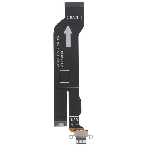 Nappe Di Carica Per Samsung Galaxy Z Fold 6 Con Connettore Usb-c, Nero - Foto 1