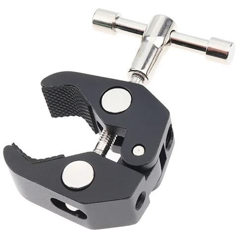 Morsetto A Pinza Di Granchio In Alluminio Nero - Supporto Cnc Per Live Streaming E Accessori - Foto 4