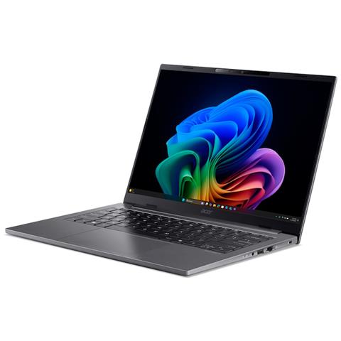 TravelMate TMX414-51-TCO-703S Copilot+ PC Intel Core Ultra 5 226V Computer portatile 35,6 cm (14") WUXGA 16 GB LPDDR5x-SDRAM 1 TB SSD Wi-Fi 7 (802.11be) Windows 11 Pro Italiano Nero - Foto 2
