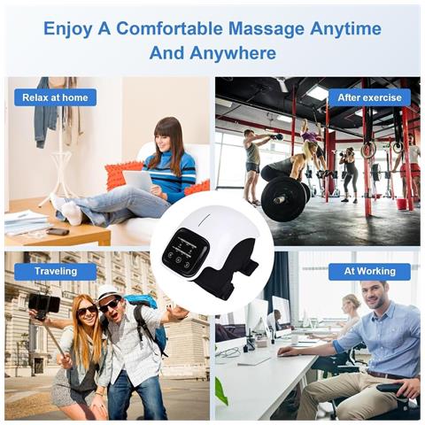 Massaggiatore Per Ginocchia Con Funzione Di Riscaldamento - Foto 2