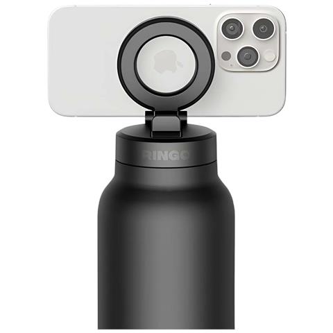 Borraccia Con Supporto Magnetico Borraccia Magsafe Compatibile Da 710 Ml, Nero - Foto 4