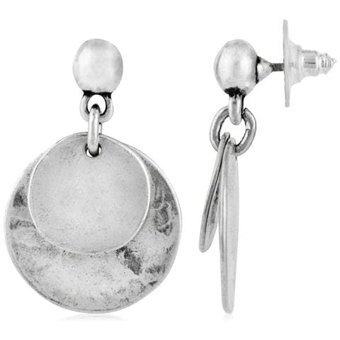 Orecchino In Argento Biplaccato - Foto 1