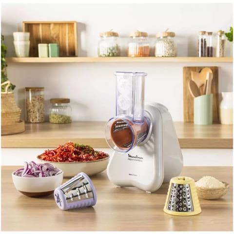 Robot Da Cucina 3 In 1: Grattugia, Affettatrice E Tritatutto, 150 W - Dk853be0 - Foto 5