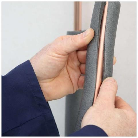 Tubo Isolante Autoadesivo  Isolamento Tubi 2m  Ø 18 Mm X 13 Mm - Foto 2