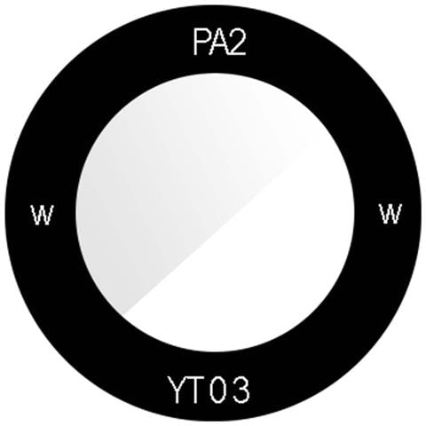 Lente Fotocamera Compatibile Con Galaxy S25 Plus Riparazione Vetro Sensore Principale, Nero Trasparente - Foto 4