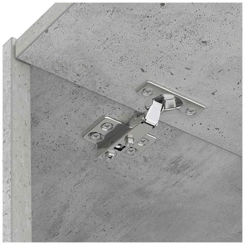 Mobiletto per lavatrice Calcestruzzo 67,5 x 68 x 200 cm - Foto 9