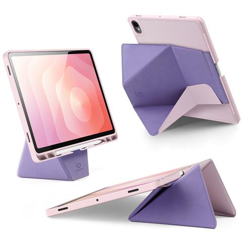 Cover per Galaxy Tab S11 - Pelle /PU, Rosa - Foto 4