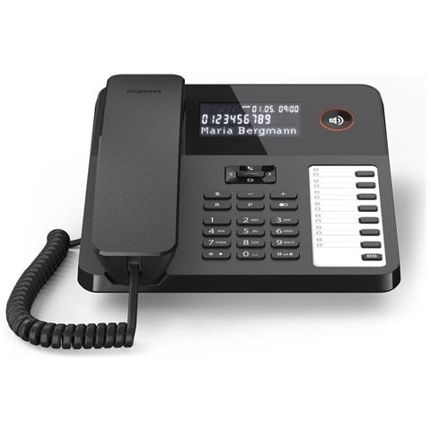 DESK 600 Telefono analogico Identificatore di chiamata Nero - Foto 2