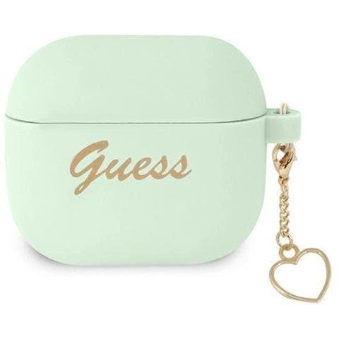 Indovina Gua3lschsn Airpods 3 Custodia Verde /verde Charm In Silicone Heart Collection - Foto 3