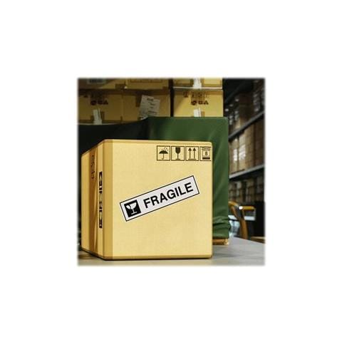 Nastro Etichette per Stampanti Nero su Bianco 5 x 3048 cm DK22223 - Foto 2