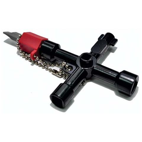 Chiave Universale A 4 Vie (2 Inserti Taglio-Phillips)  - Foto 1