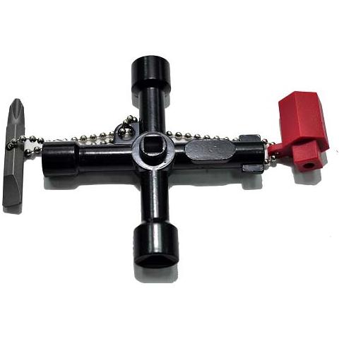 Chiave Universale A 4 Vie (2 Inserti Taglio-Phillips)  - Foto 2