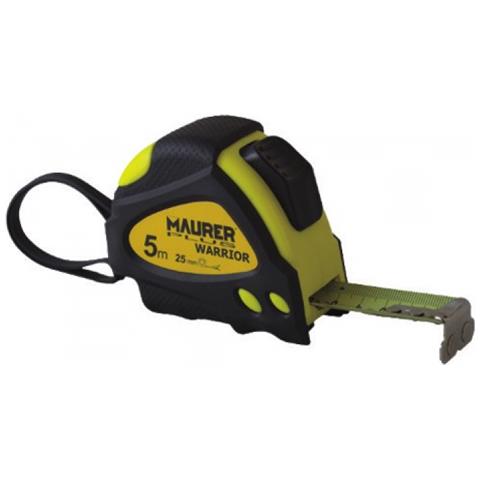 FLESSOMETRO MAURER PLUS WARRIOR 3 metri 19 mm Antiscivolo con calamita - Foto 3