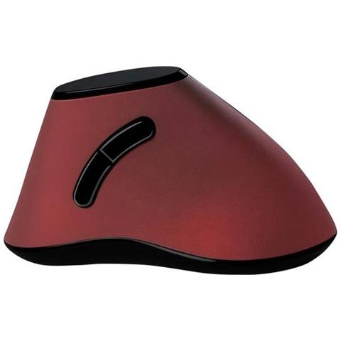 Mouse ID0159 Ottico 5 Tasti 1200 DPI Colore Nero e Rosso - Foto 5