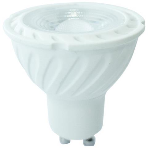Faretti Led 6,5w Gu10 Samsung Chip Smd Spotlight Luce Fredda 6400k Vt-247 194 - Foto 1
